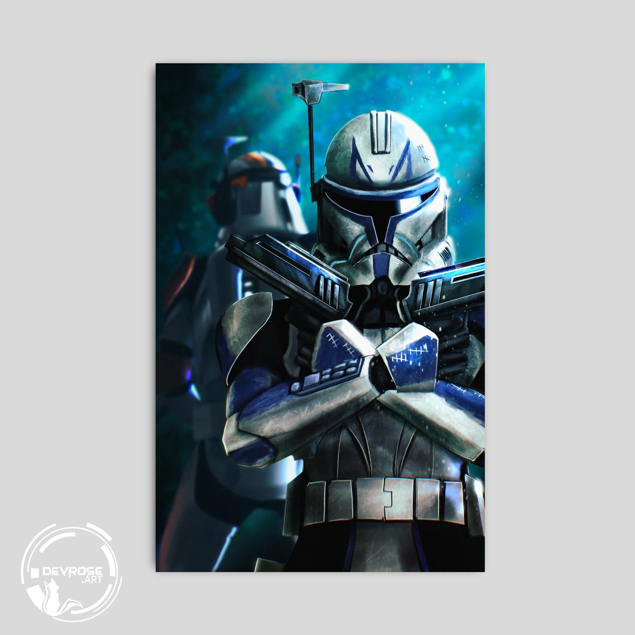 Rex & Cody (Star Wars) Clone Wars Art Print