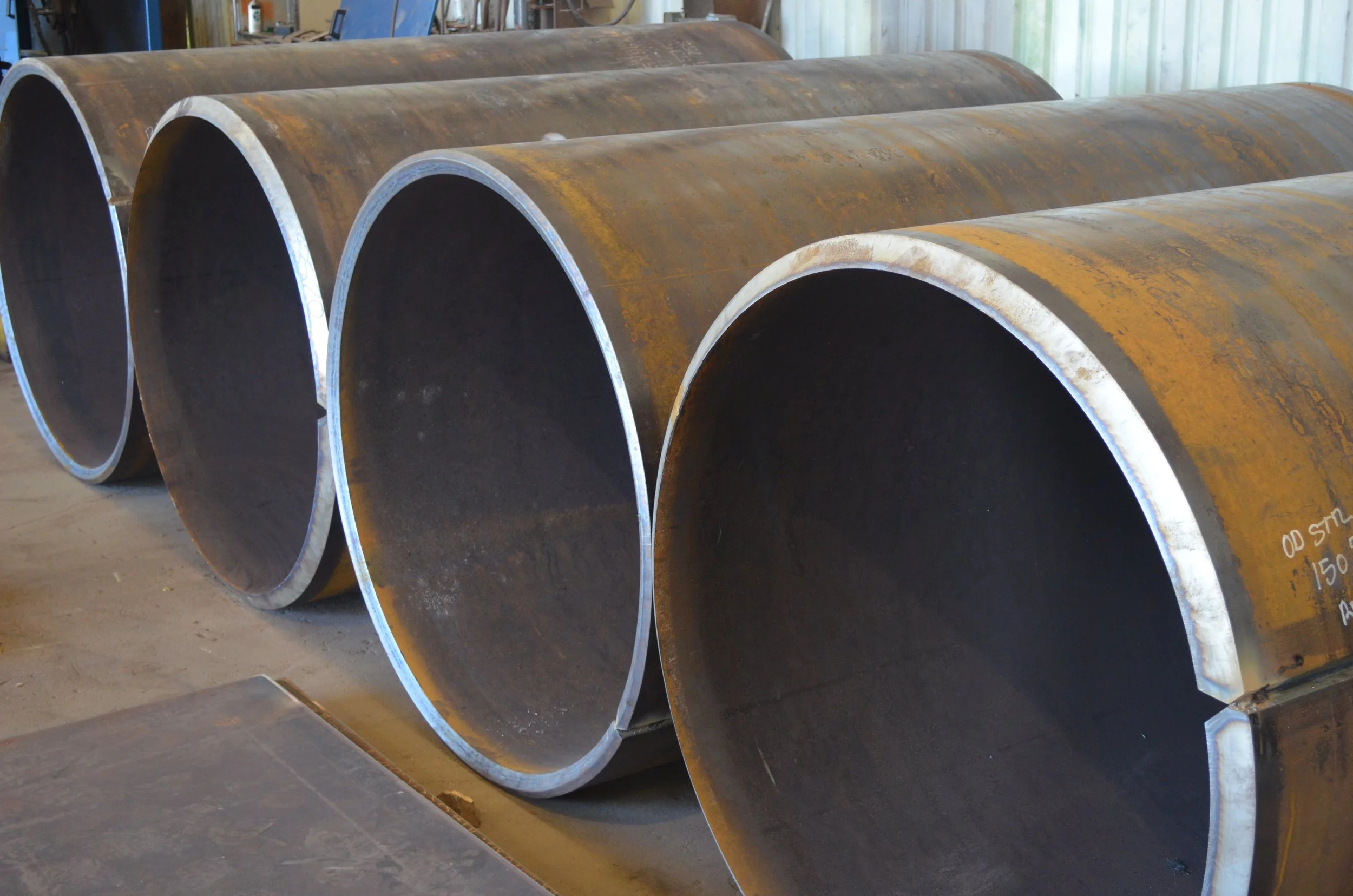 Forming - rolled cylinders with bevel prep.JPG