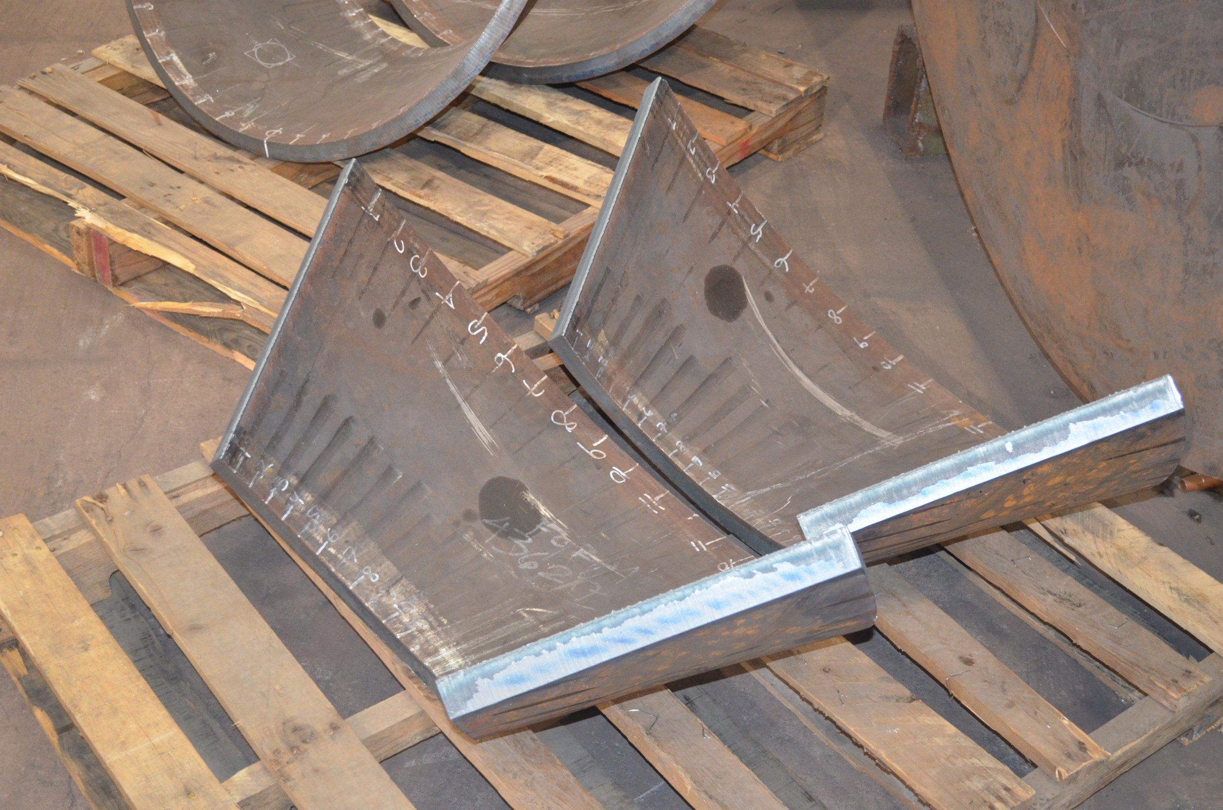 Forming - press brake cone small and tight.JPG