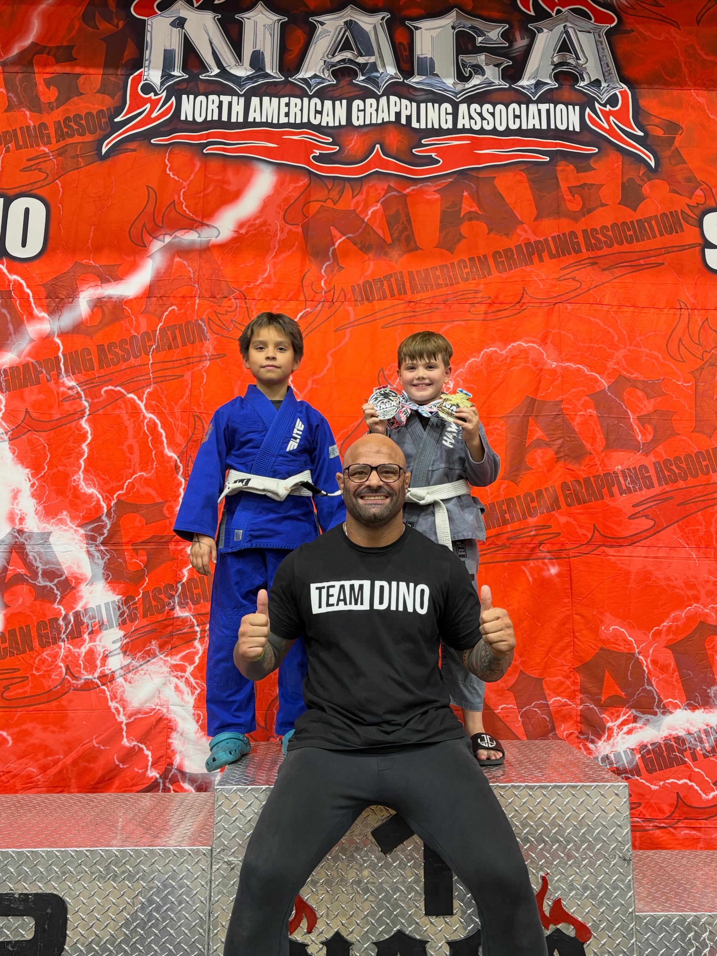 What a day for our team! 👏🥋 Every match was an opportunity to learn, grow, and put our training to the test. Proud of every athlete who stepped onto the mats!

Xander
🥈 2nd place &mdash; Gi
🥉 3rd place &mdash; No-Gi

Oscar
🥇 1st place &mdash; No