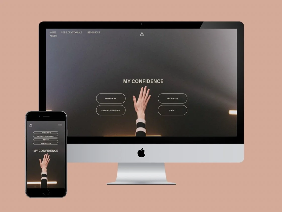 My Confidence Album Website