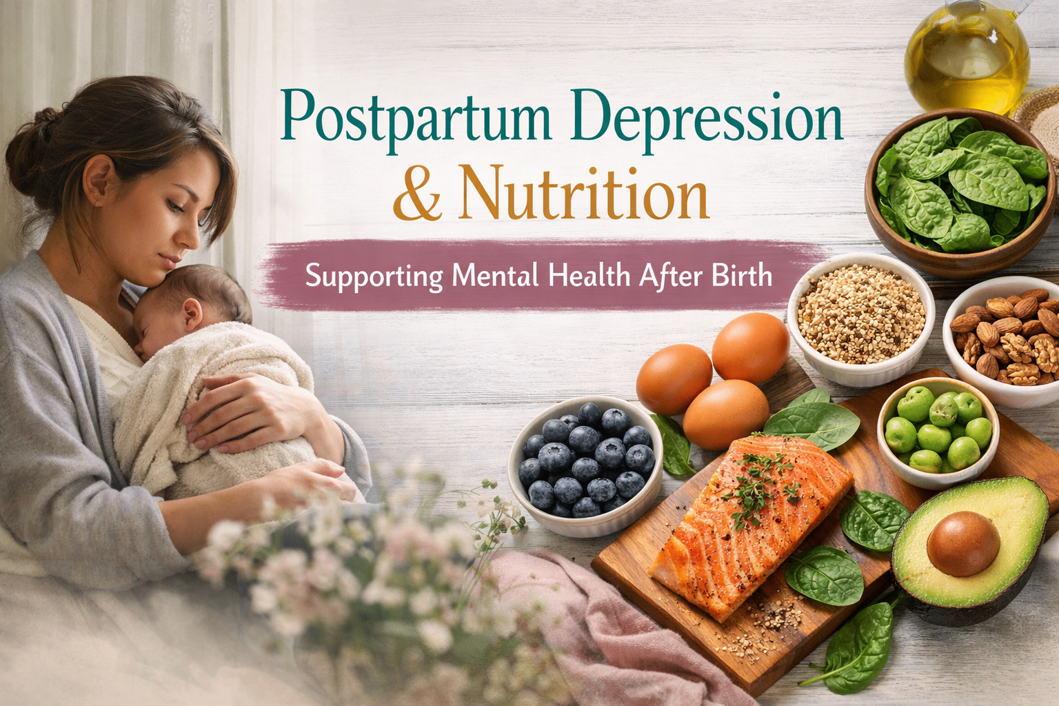 Postpartum Depression and Nutrition: Supporting Mental Health After Birth