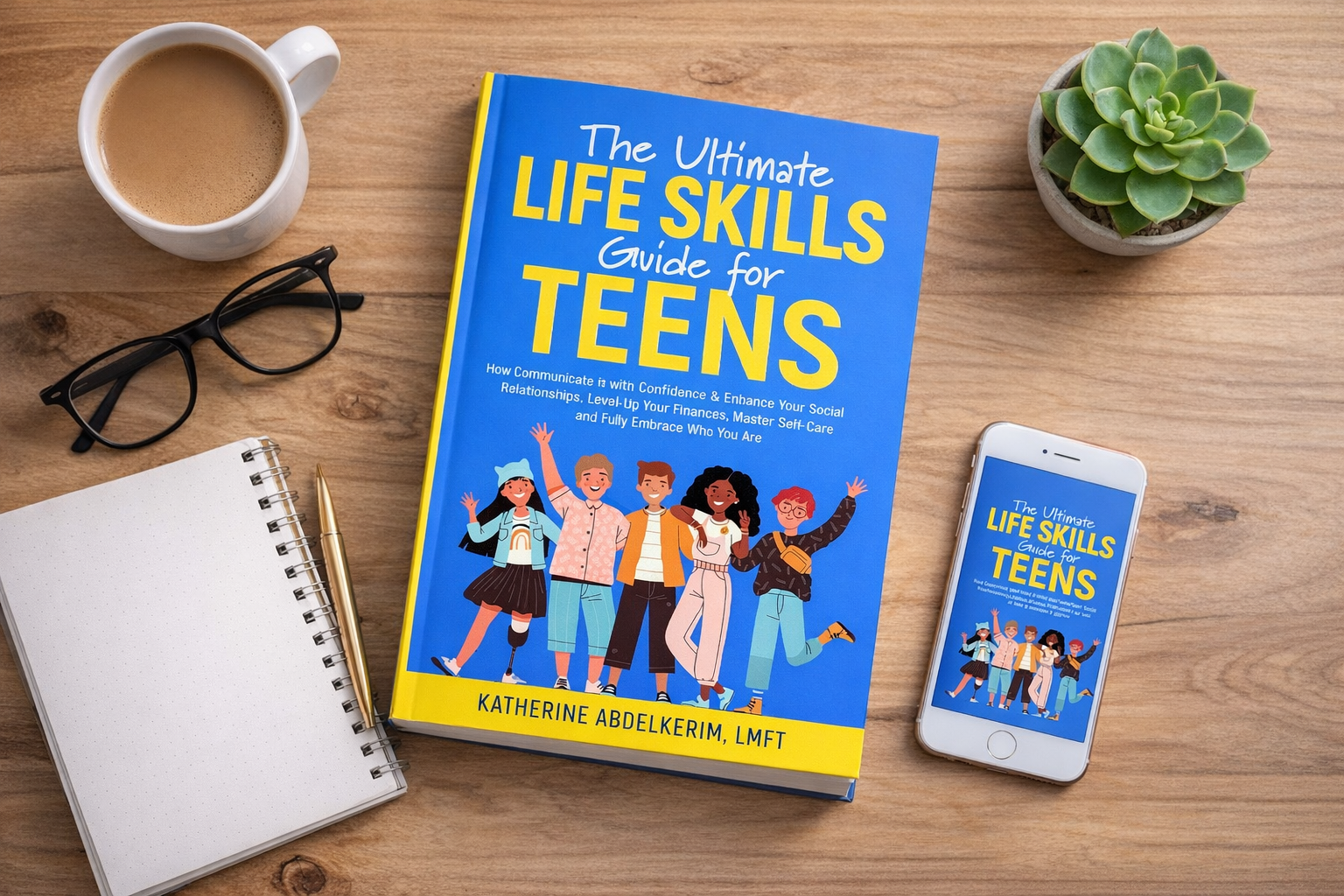 The Ultimate Life Skills Guide for Teens: How to Communicate with Confidence & Enhance Your Social Relationships, Level-Up Your Finances, Master Self-Care, and Fully Embrace Who You Are