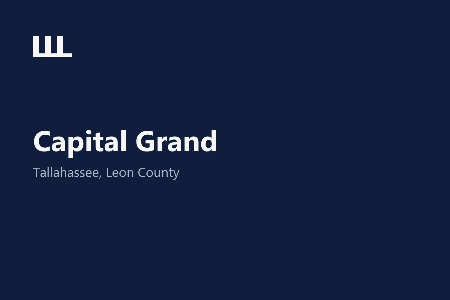 Capital Grand, Tallahassee, Leon
