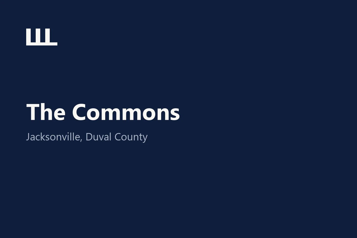 The Commons, Jacksonville, Duval