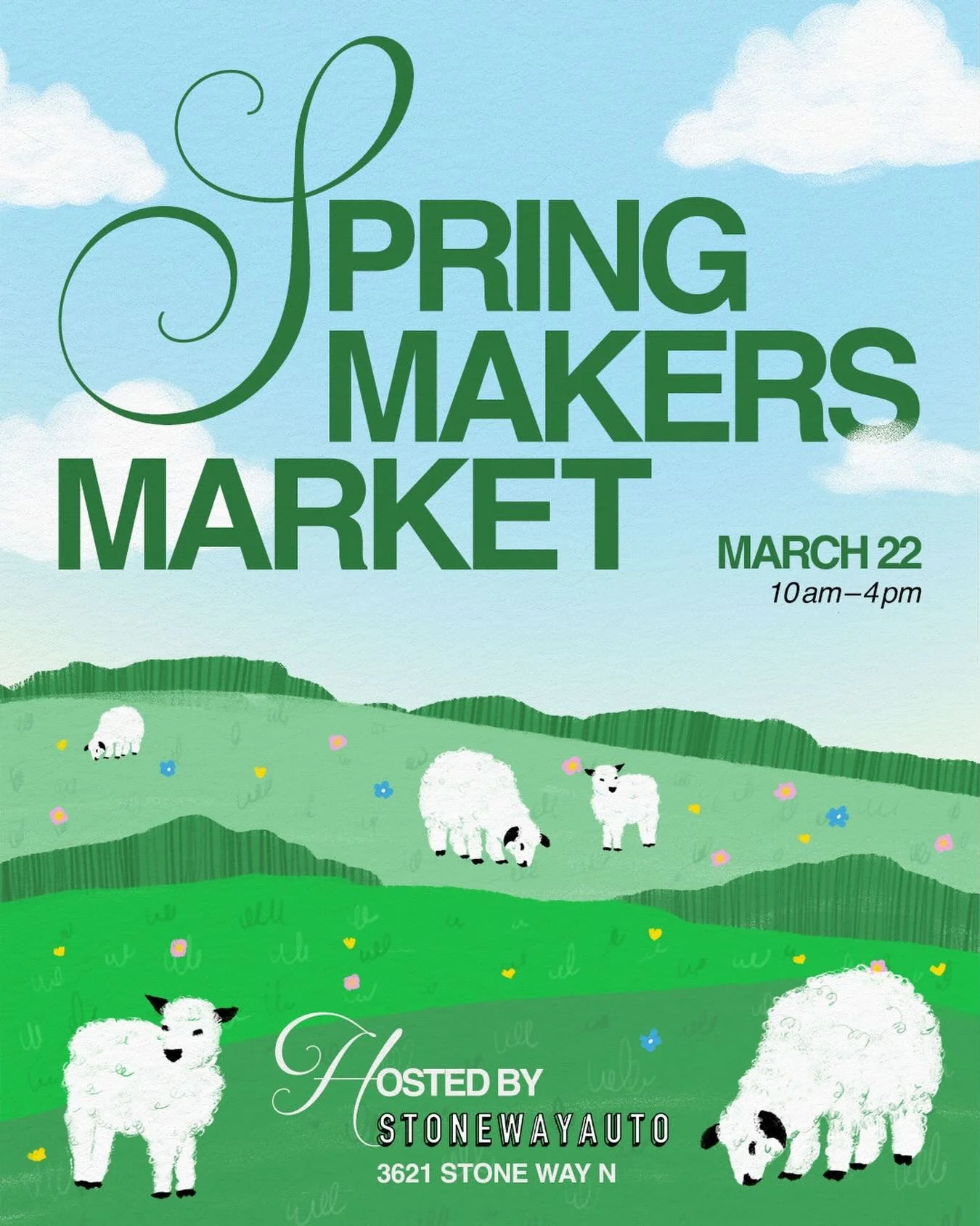 We&rsquo;re back for our Spring Makers Market!🌷Join us on March 22nd from 10:00AM-4:00PM to welcome the new season and support local artists. Shop ceramics, vintage, jewelry, skincare, fiber art, stained glass, mosaics, printmaking, chocolate and mo
