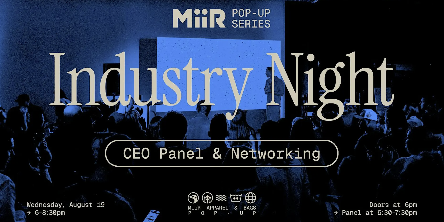 MiiR Pop-Up Series: Industry Networking & Leadership Panel