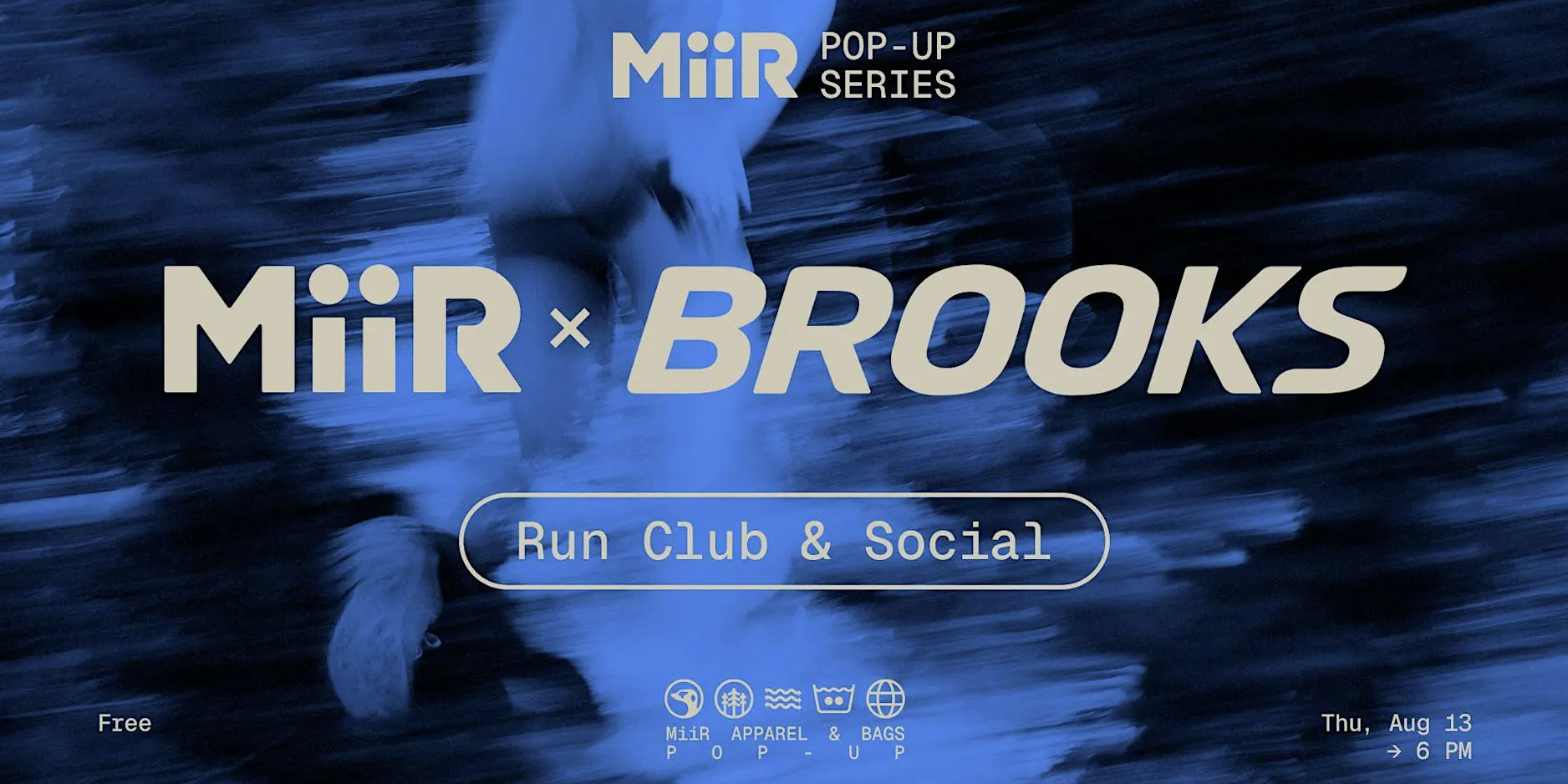 MiiR Pop-Up Series: MiiR x Brooks Run Club & Social