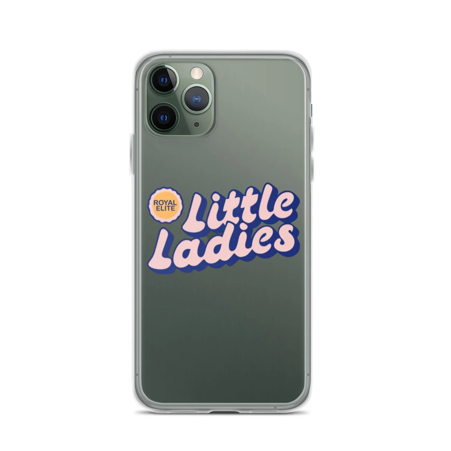 Little Ladies Clear Case for iPhone repmygym.com Little Ladies Clear Case for iPhone repmygym.com