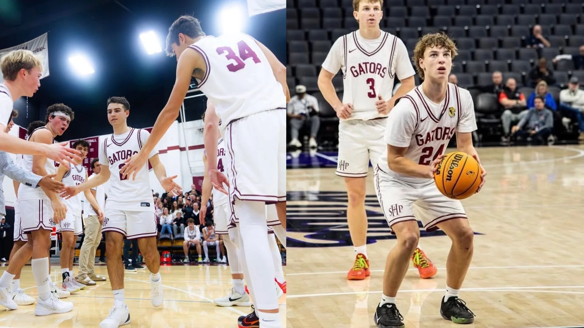 Braccia and Bala Lead Sacred Heart Prep to Rare Triple Crown in Boys Basketball