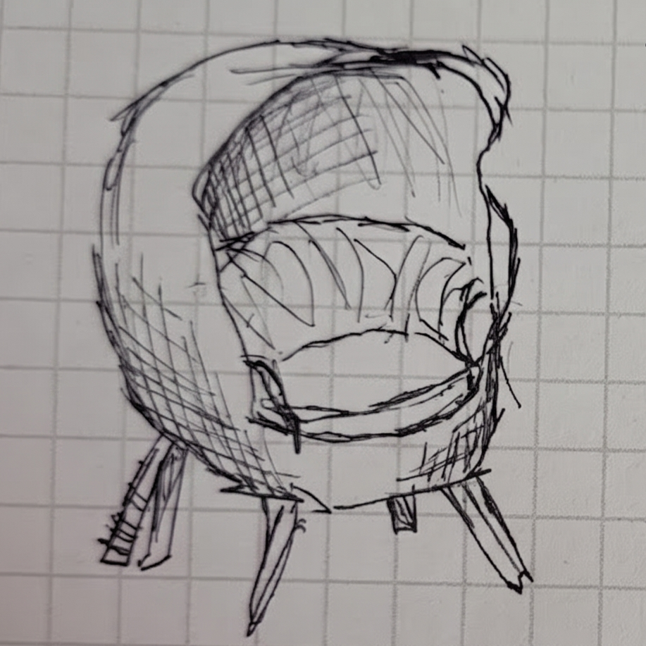 Papasan Pod Chair