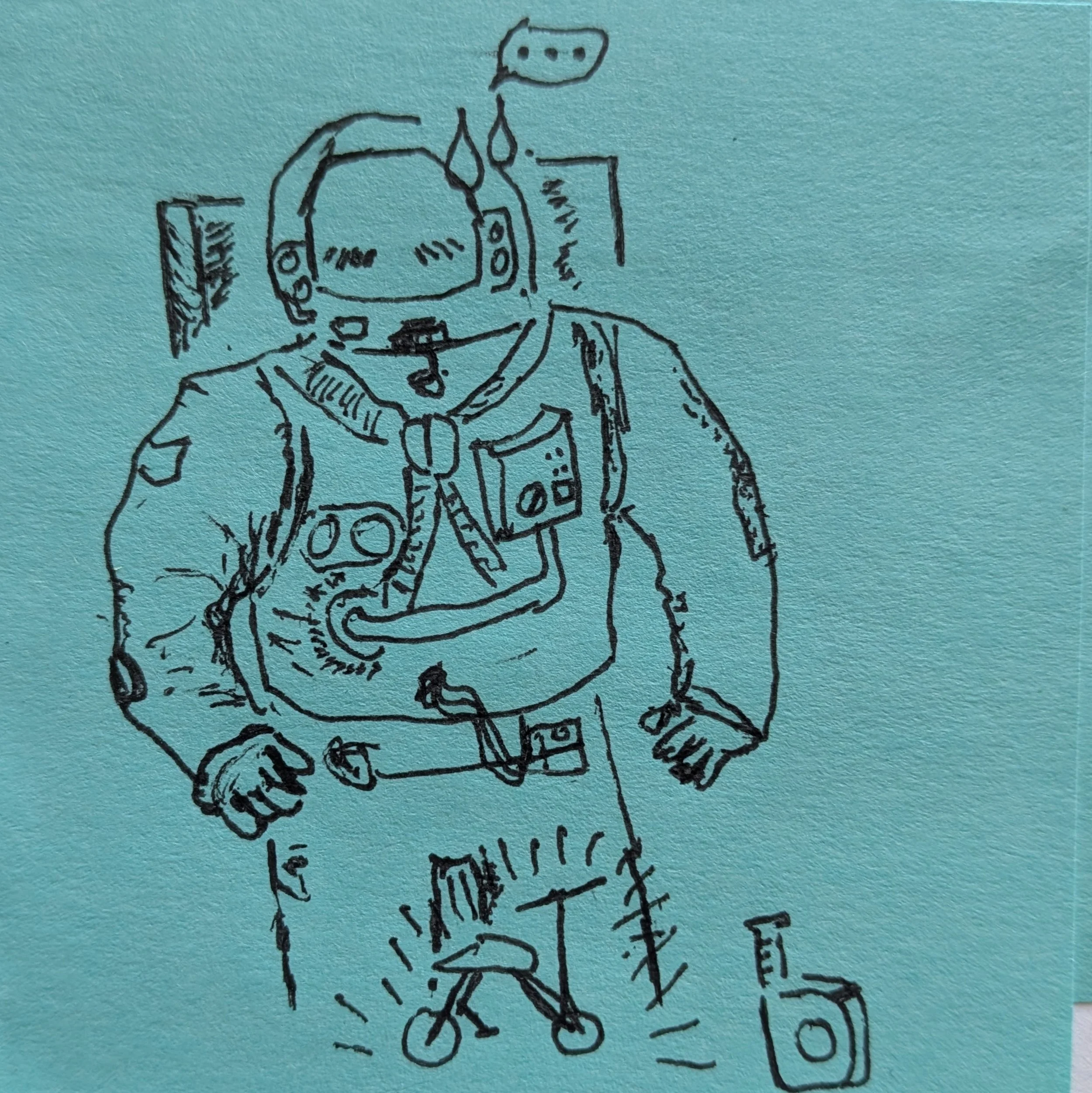 "...We've provided you with a light weight alternative to the lunar rover..."