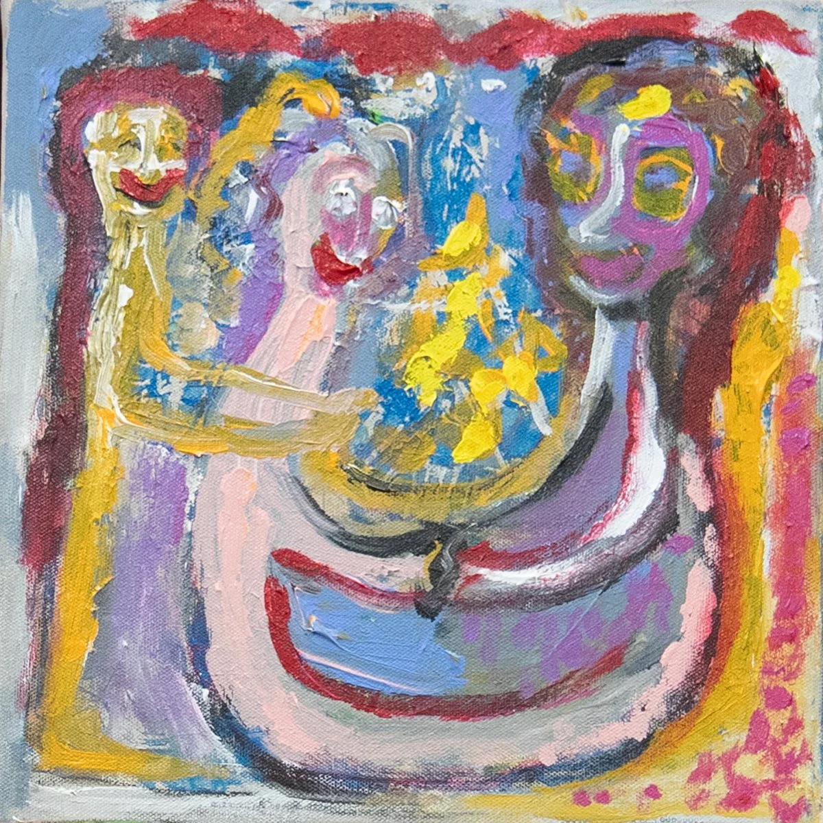 Love #46 2025, 30 cm (h) x 30 cm (l) Acrylic on canvas $250-