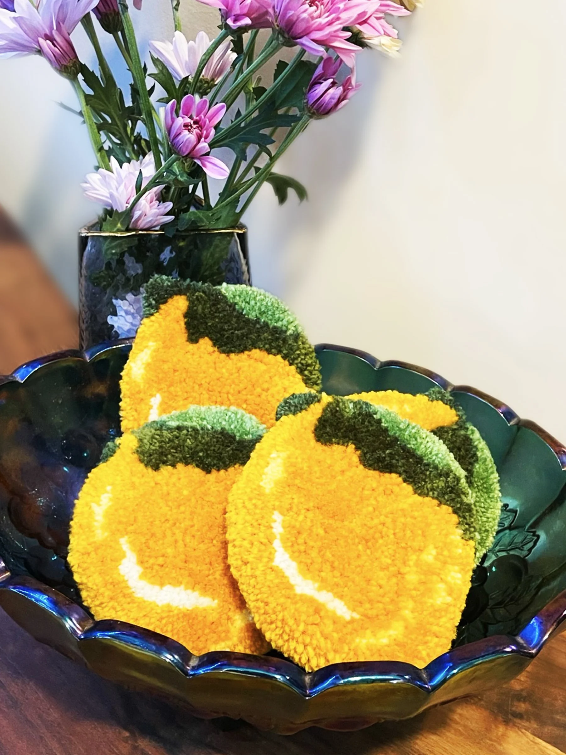 lemon coasters