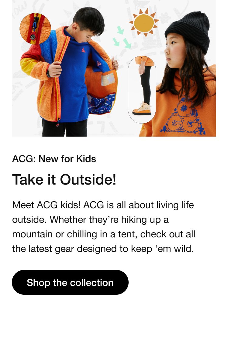 ACG Holiday Launch for Nike Kids