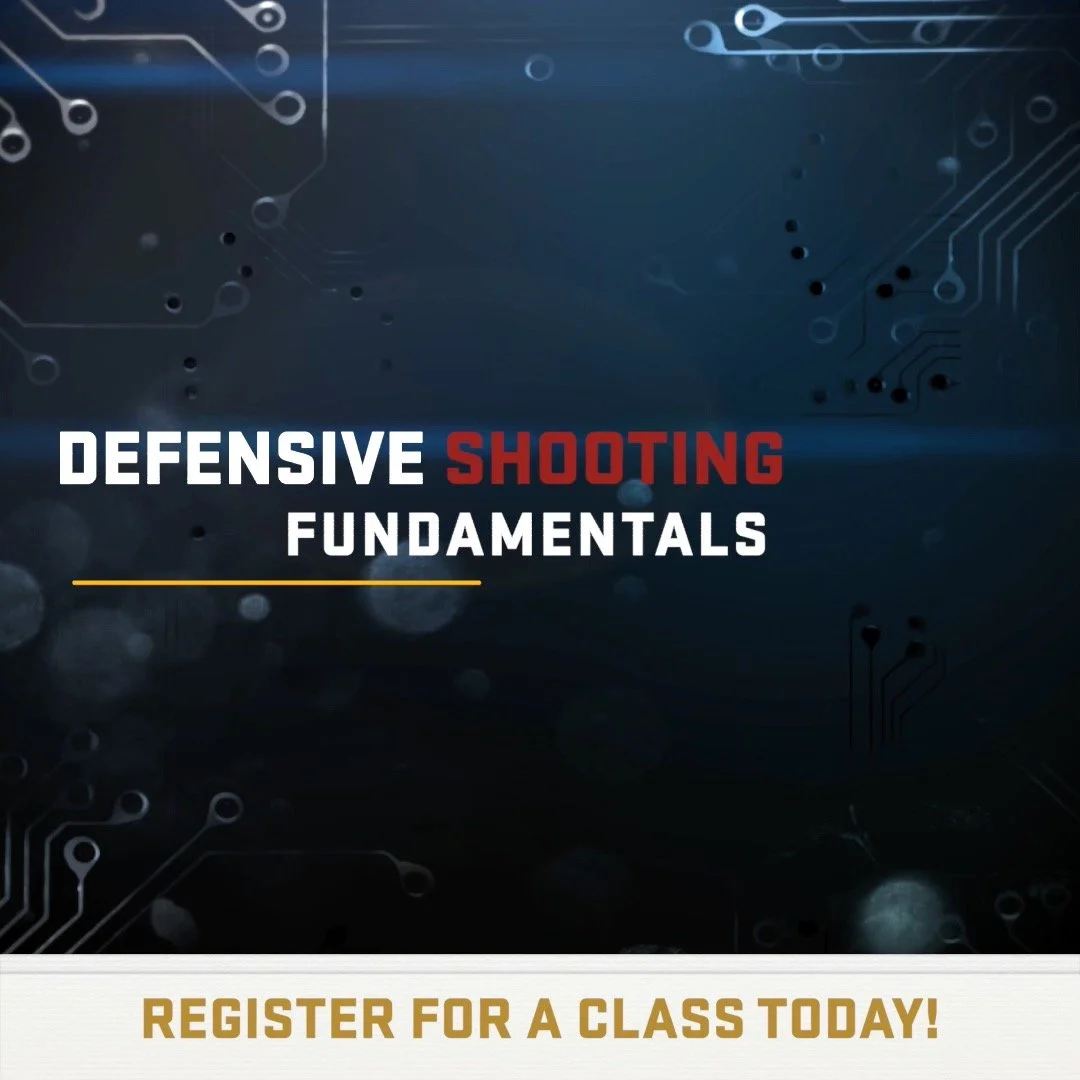 Are you interested in a defensive shooting class to build your skills? This class will cover physical shooting techniques, defensive accuracy, and presenting from the holster from different positions. This will be a live fire class.