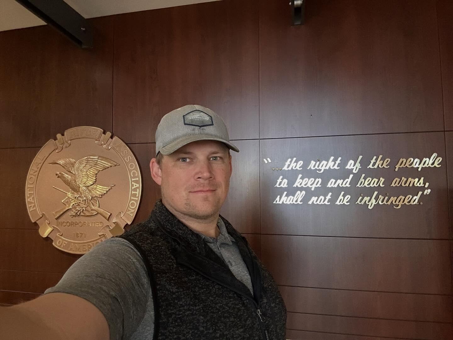 The NRA Firearms Museum is an amazing place.  There is so much history and so many things to see.  The guns of Hollywood was my favorite exhibit today!