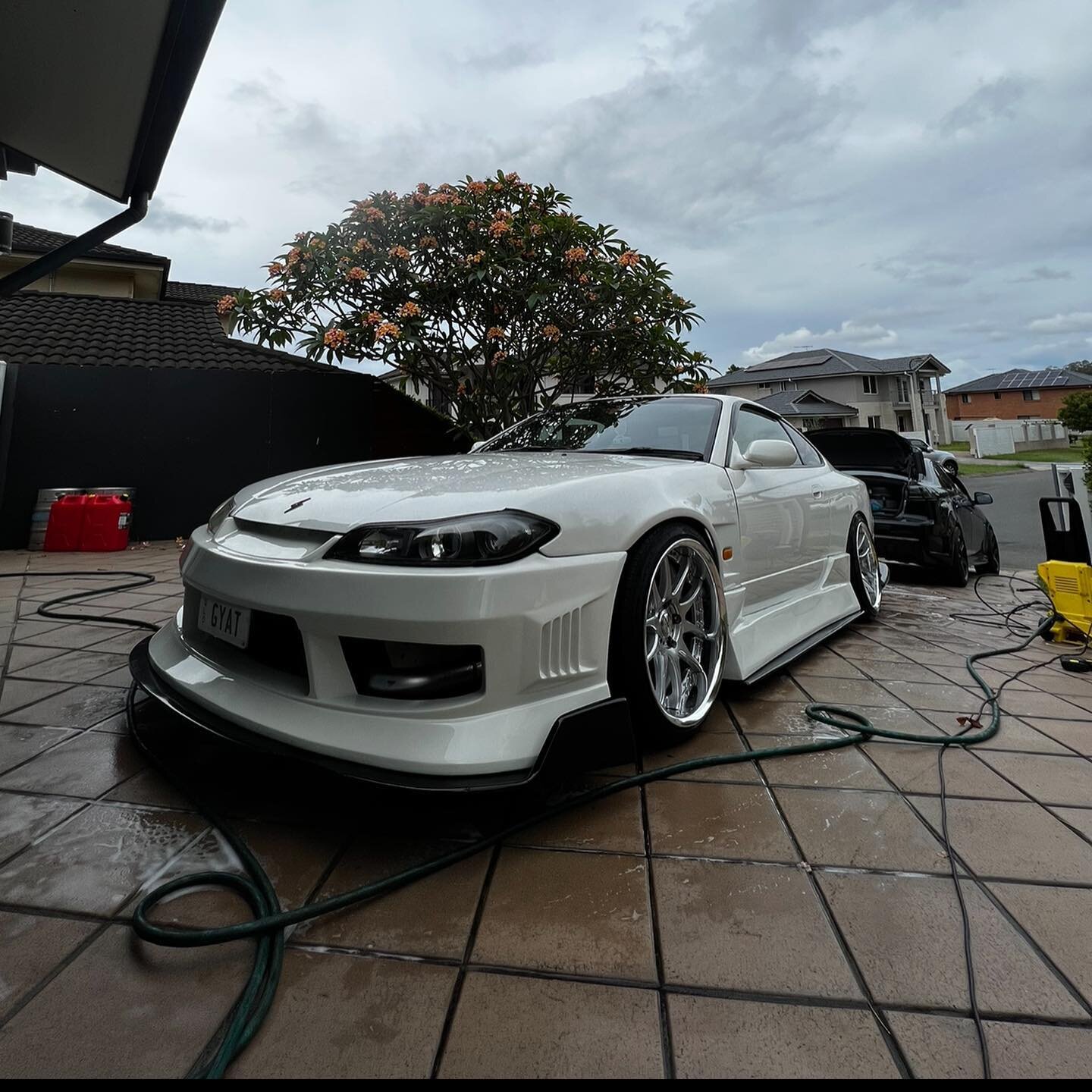 2000 Nissan Silvia S15!

@gyat_15 gave me a message to get his beautiful S15 ready for a car show the following day

An exterior detail was requested and managed to get it into tip top shape 

Enquire now about getting your car the love it deserves!
