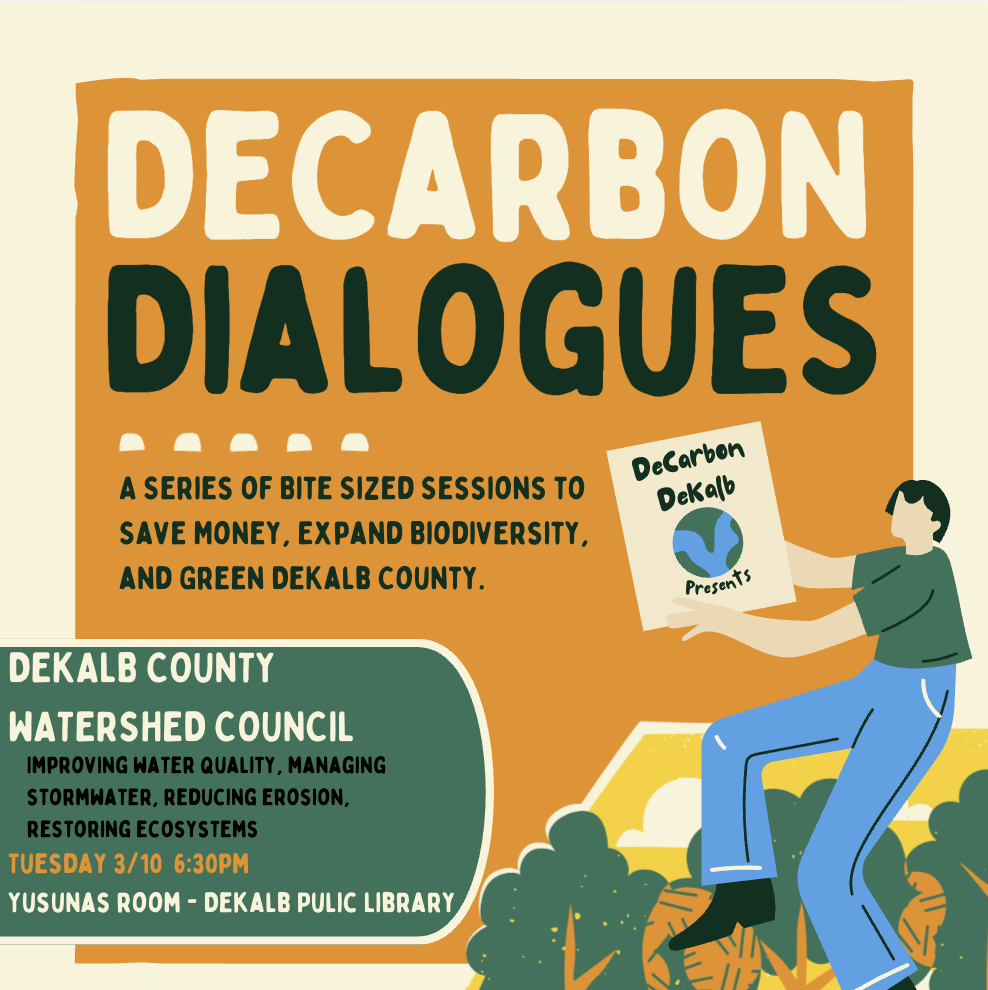 DeCarbon Dialogue #6: Water, Climate, and DeKalb County