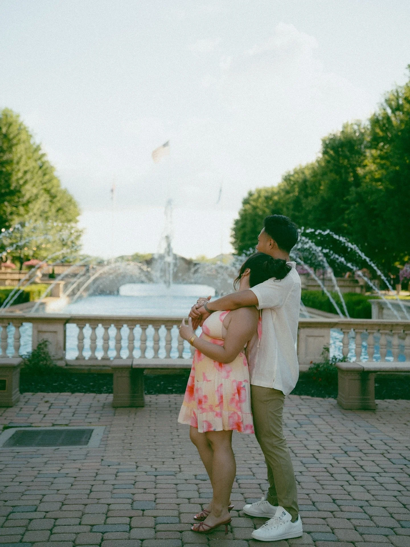 loved running around on this summer night with the sweetest couple 🌷💖

| Kansas City couples photographer, documentary style couples photos, couples photography, cinematic couples shoot, candid couples, authentic love |