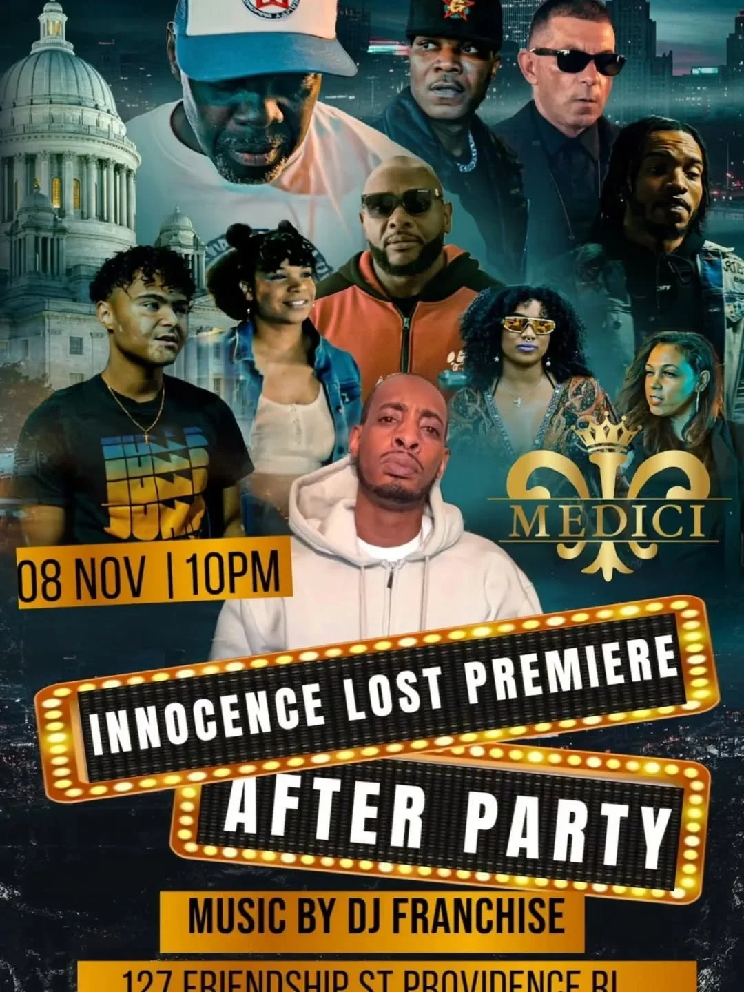 @l8dy_redbone Come celebrate the release of Innocence Lost with the  Director @hotinridotcom and the cast and crew @10PM at Medici 10PM after the film.
#Hotinri #Hotinridotcom
 #follow @theofficialthisismycity 
#innocencelost  coming soon #Boismediag