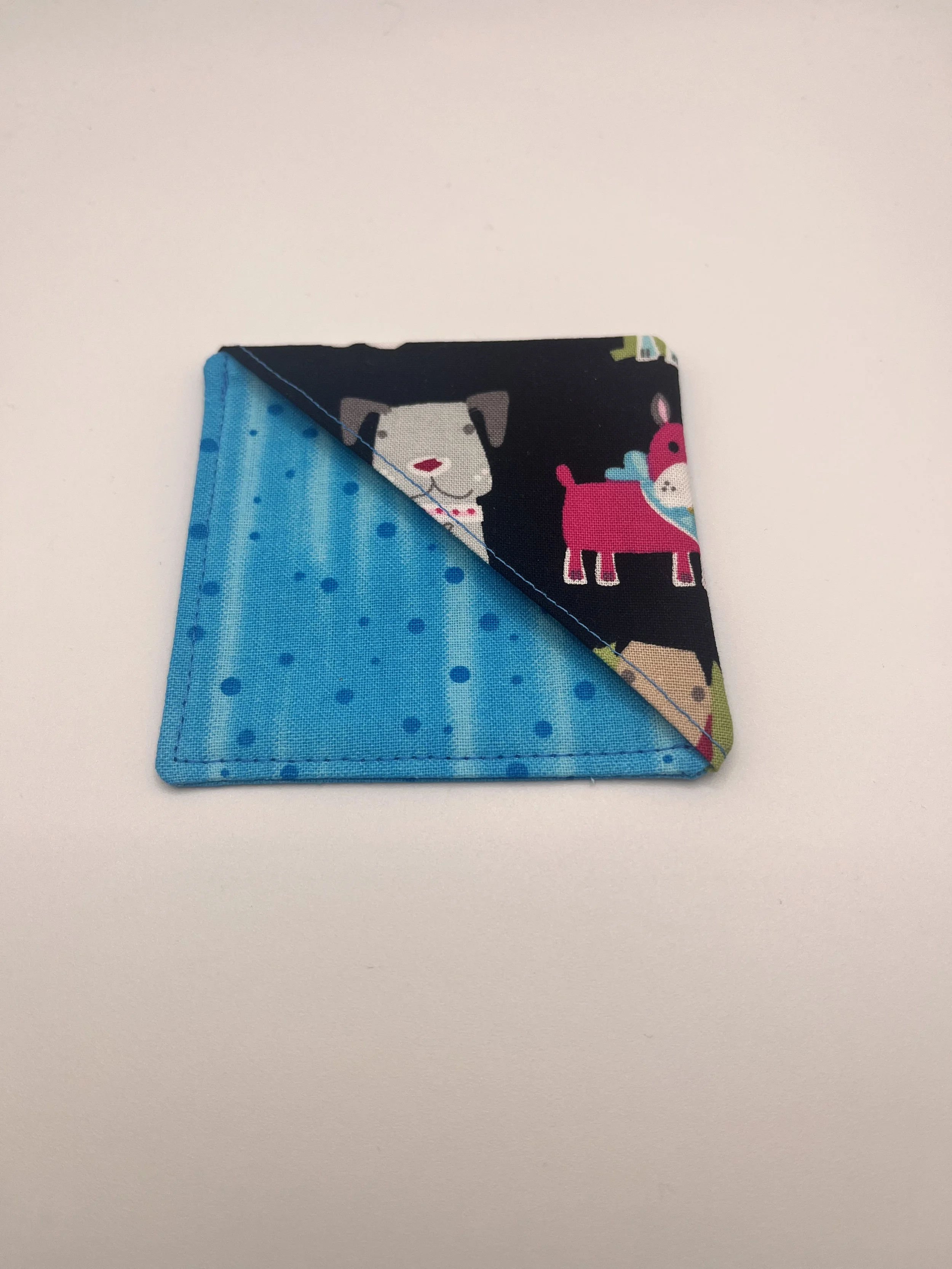 Corner Bookmark - Colourful Pups