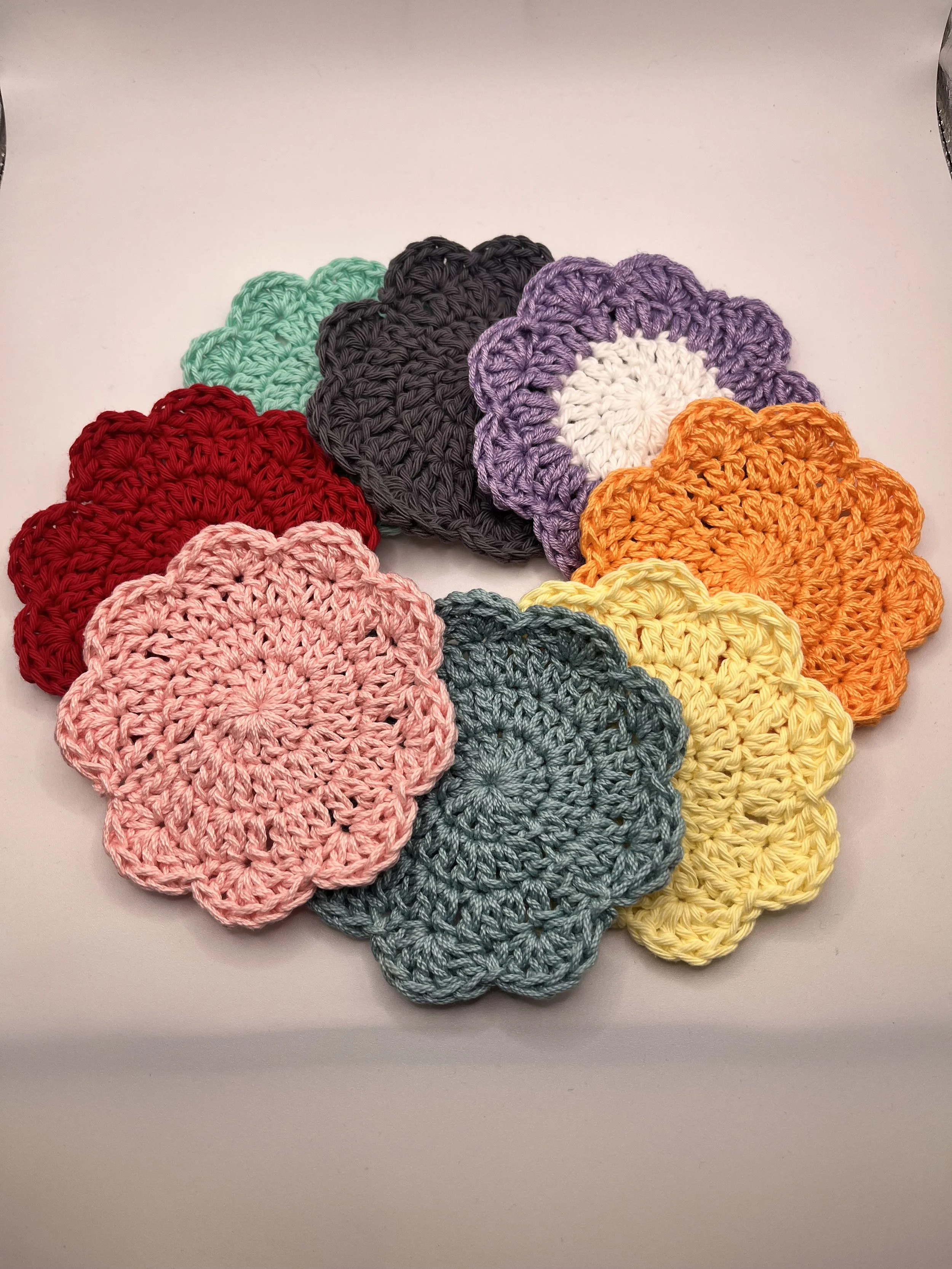 Random Set of Face Scrubbies