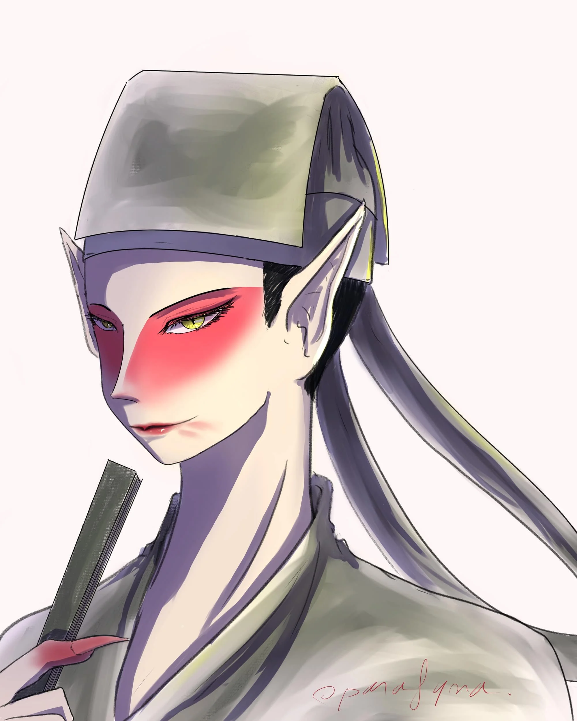 The fox scholar.  中国奇谭   chineseqitan chinaanimation  Fox scholar Chinese folklore
character from the show 中国奇谭 (Yao-Chinese Folktales)
