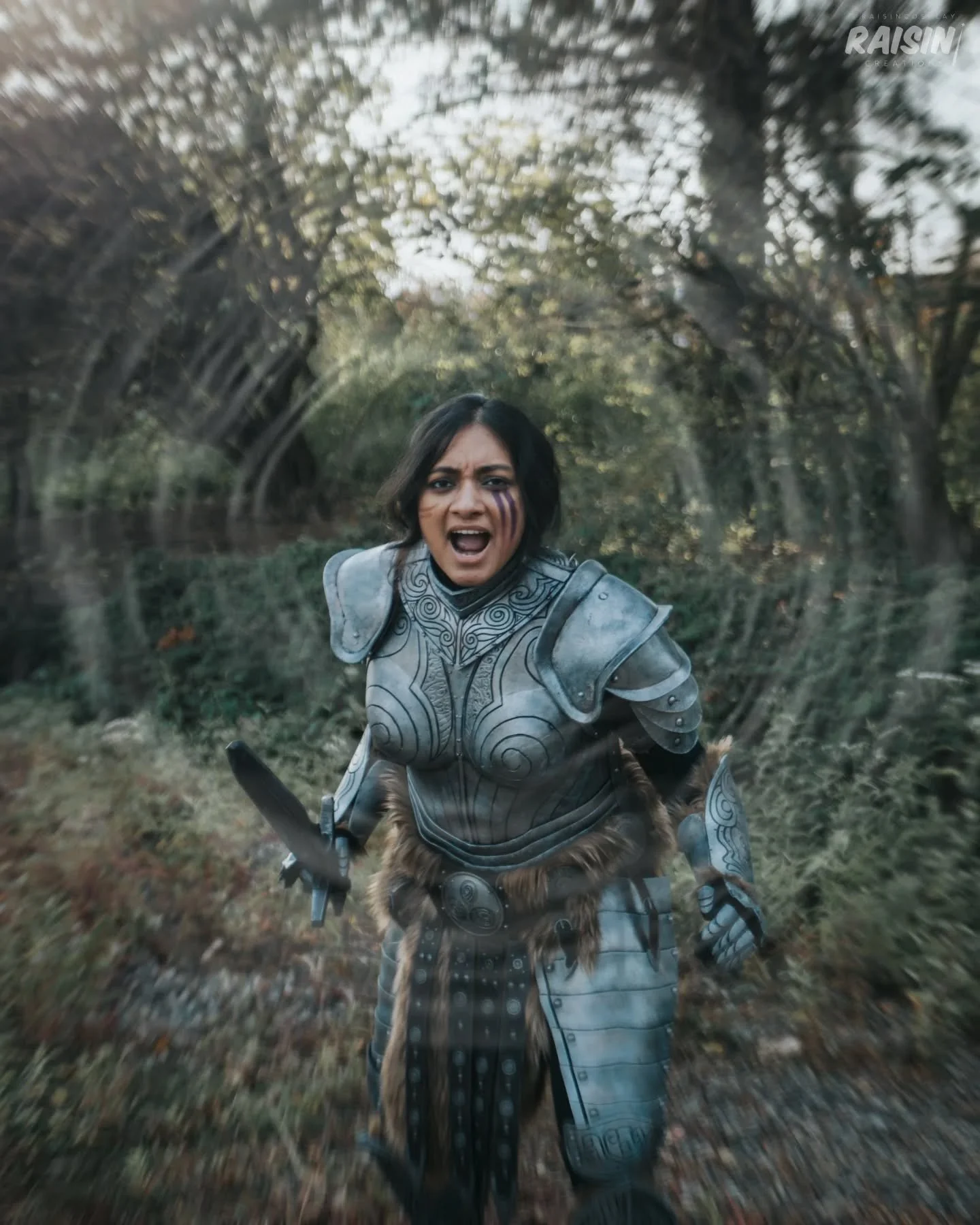 &quot;Ah, steel plate. Now that's a solid choice of armor.&quot;

I love making small edits like these (the shockwaves from the shout, the dragon in flying in the sky) to add more world building into my photos! 

I've uploaded a tutorial on how to do