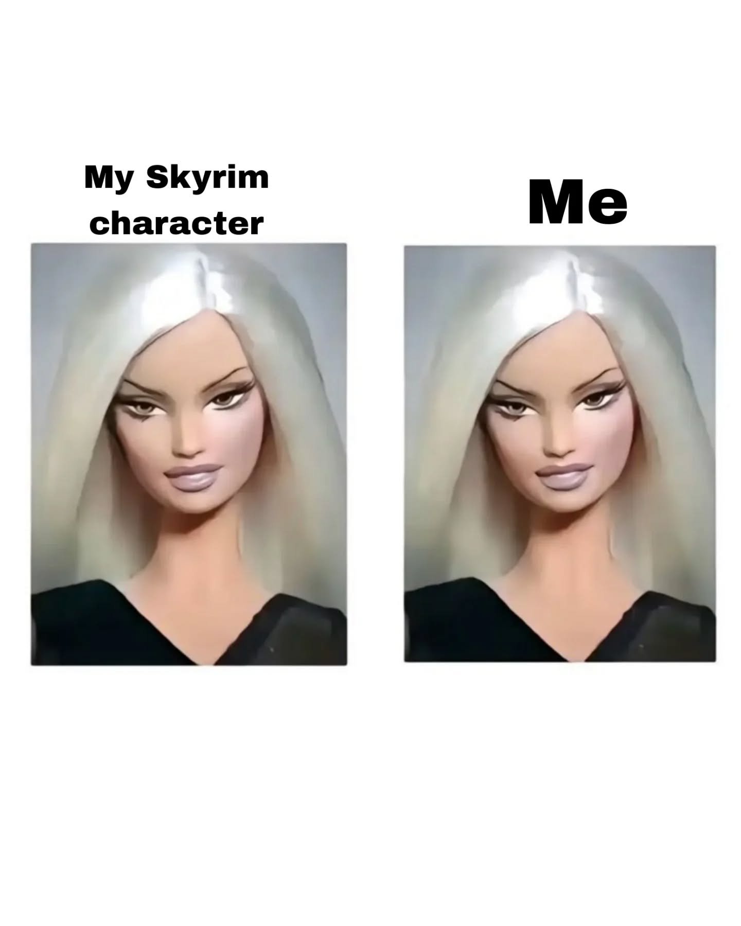 I love doing these character vs cosplay challenges! Here's my Steel Plate Armor Dragonborn cosplay from Skyrim, handmade with EVA foam #cosplay #evafoam #skyrim