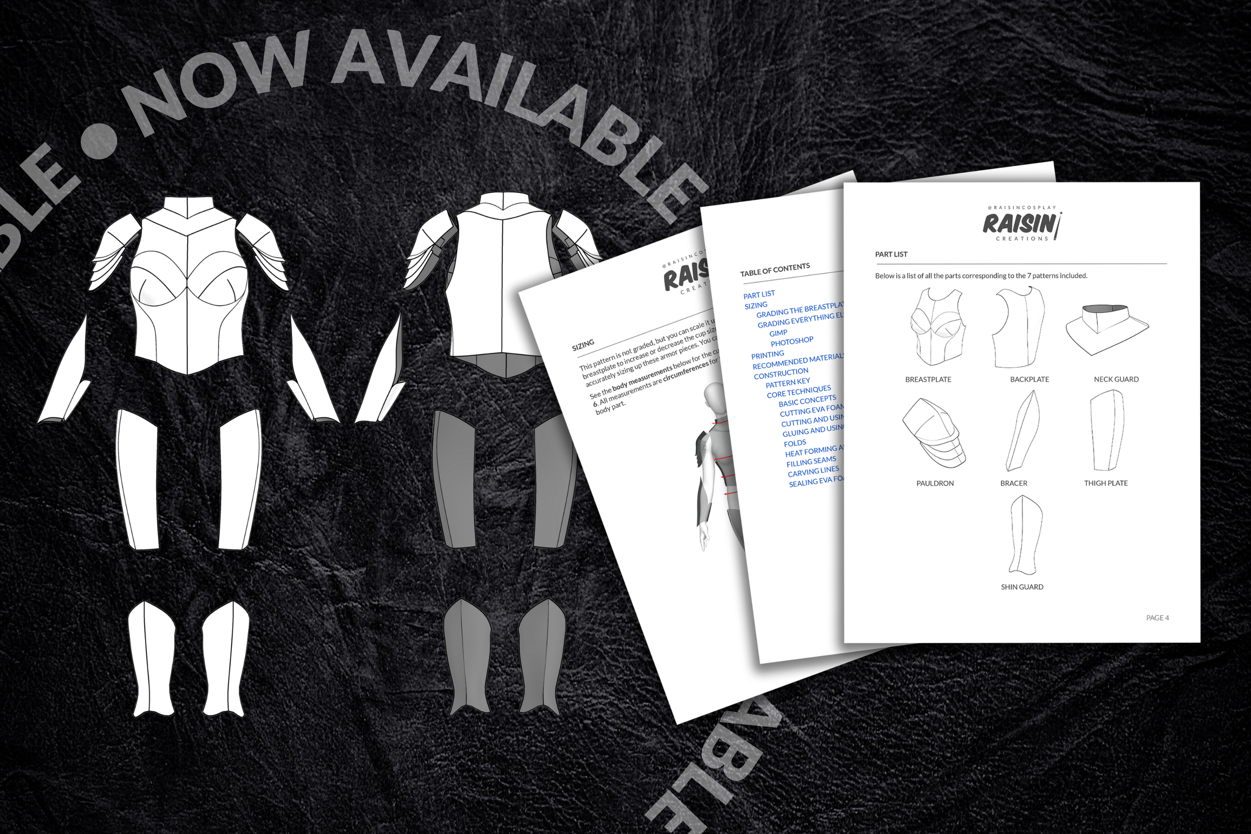 Raisin Cosplay | Patterns, 3D models, reviews, and more