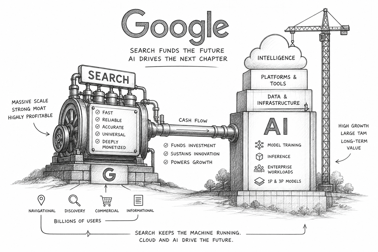 On AI, Search and Google
