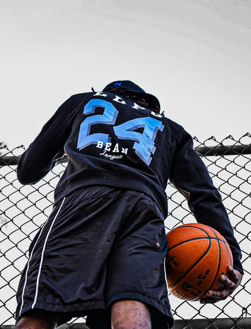 Bean League white apparel group campaign
