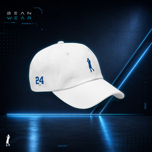 Fly Higher Ball Cap — White and Blue