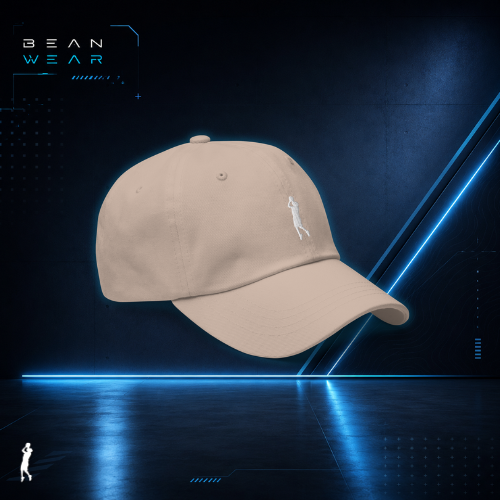 Fly Higher Ball Cap — Khaki and White