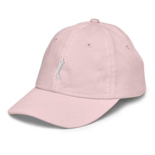 Bean Wear Kids pink and white hat