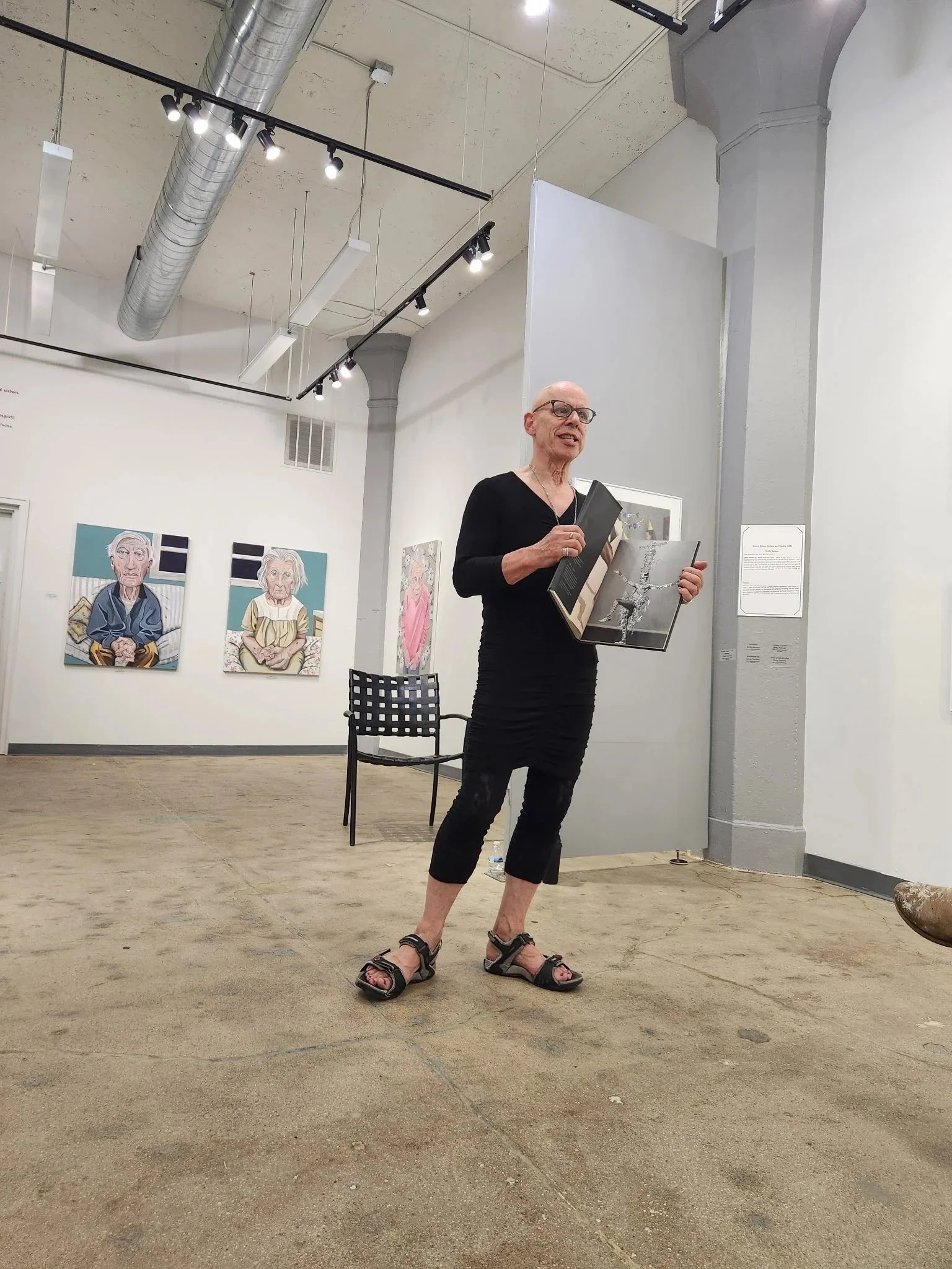 Tony Nickalls, owner Gallery Aquae Nguvu
Artist Discussion July 25, 2026 - 