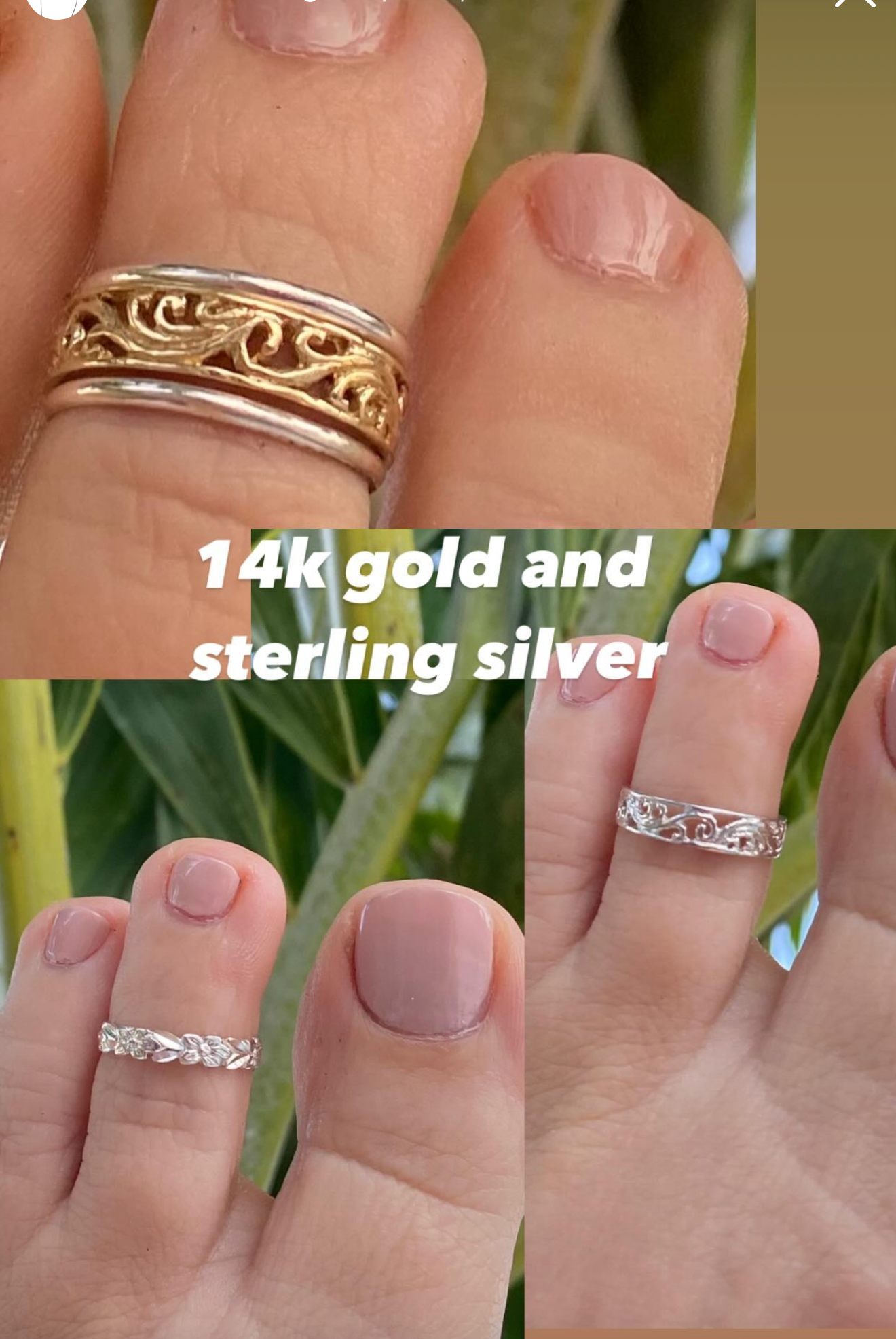 Toe rings