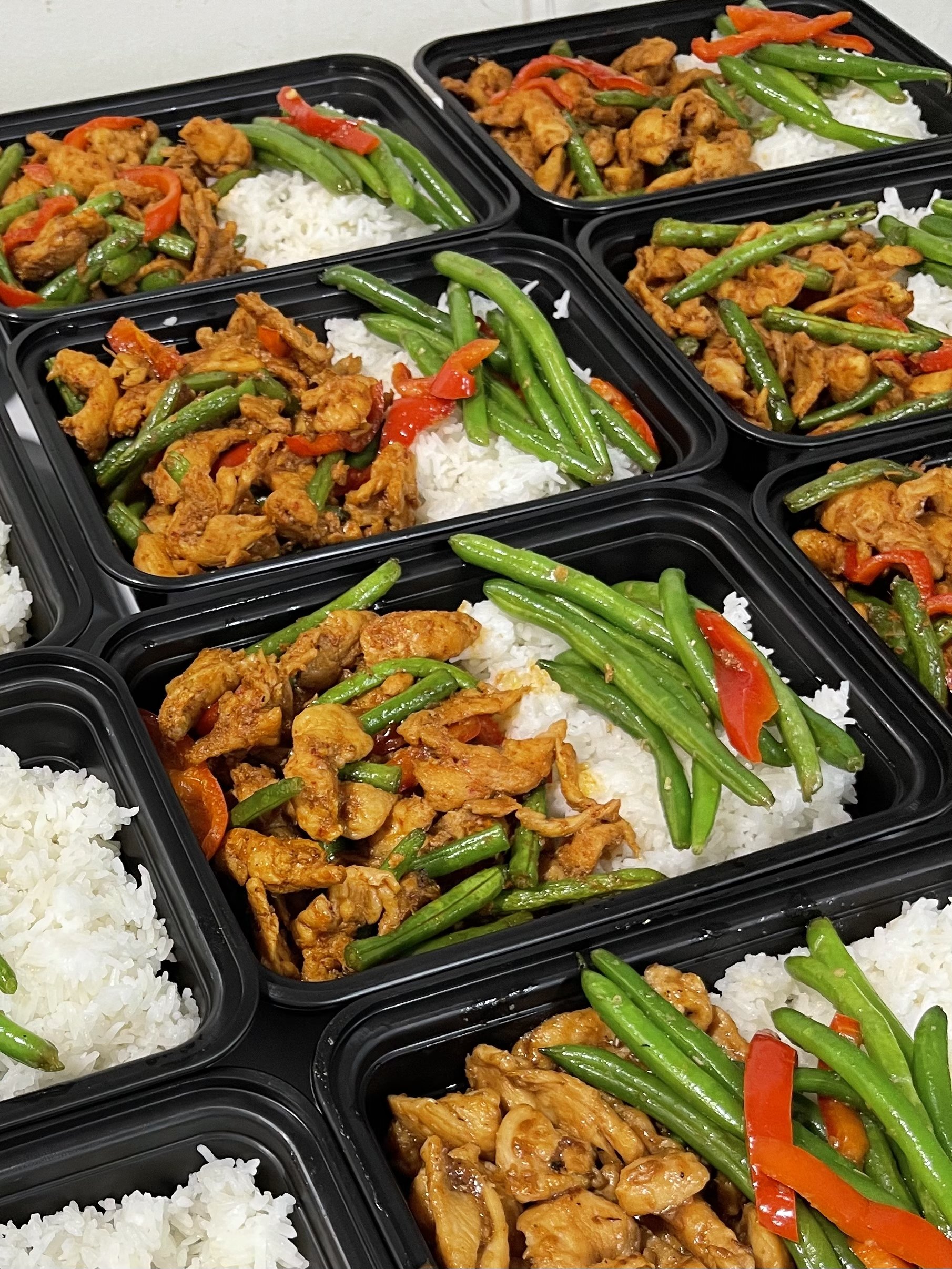 Thai Red Curry Chicken with Jasmine Rice