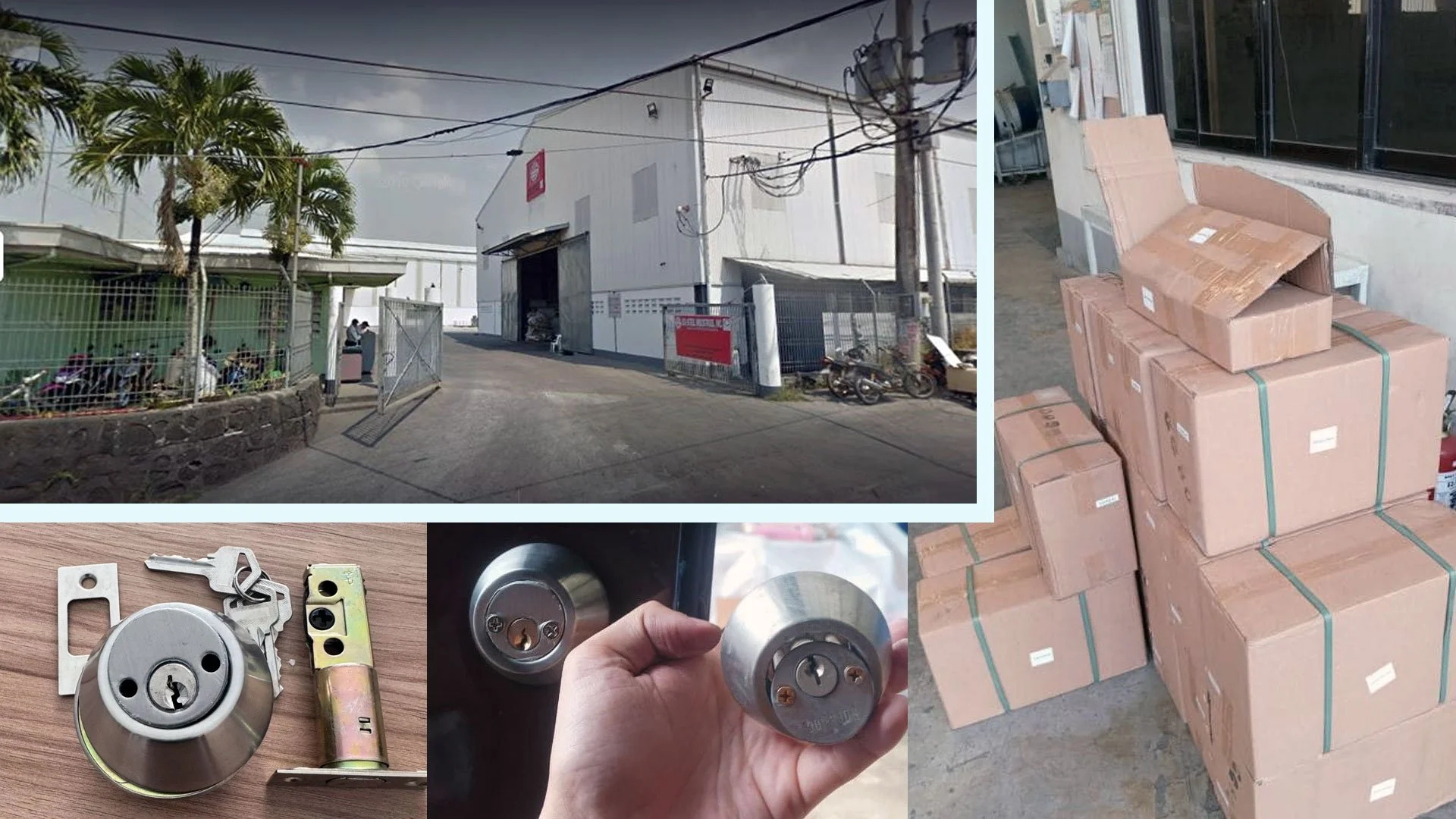 Supplied and delivered customized Zenith double cylinder deadbolt to one of the biggest steel door manufacturers in the country.