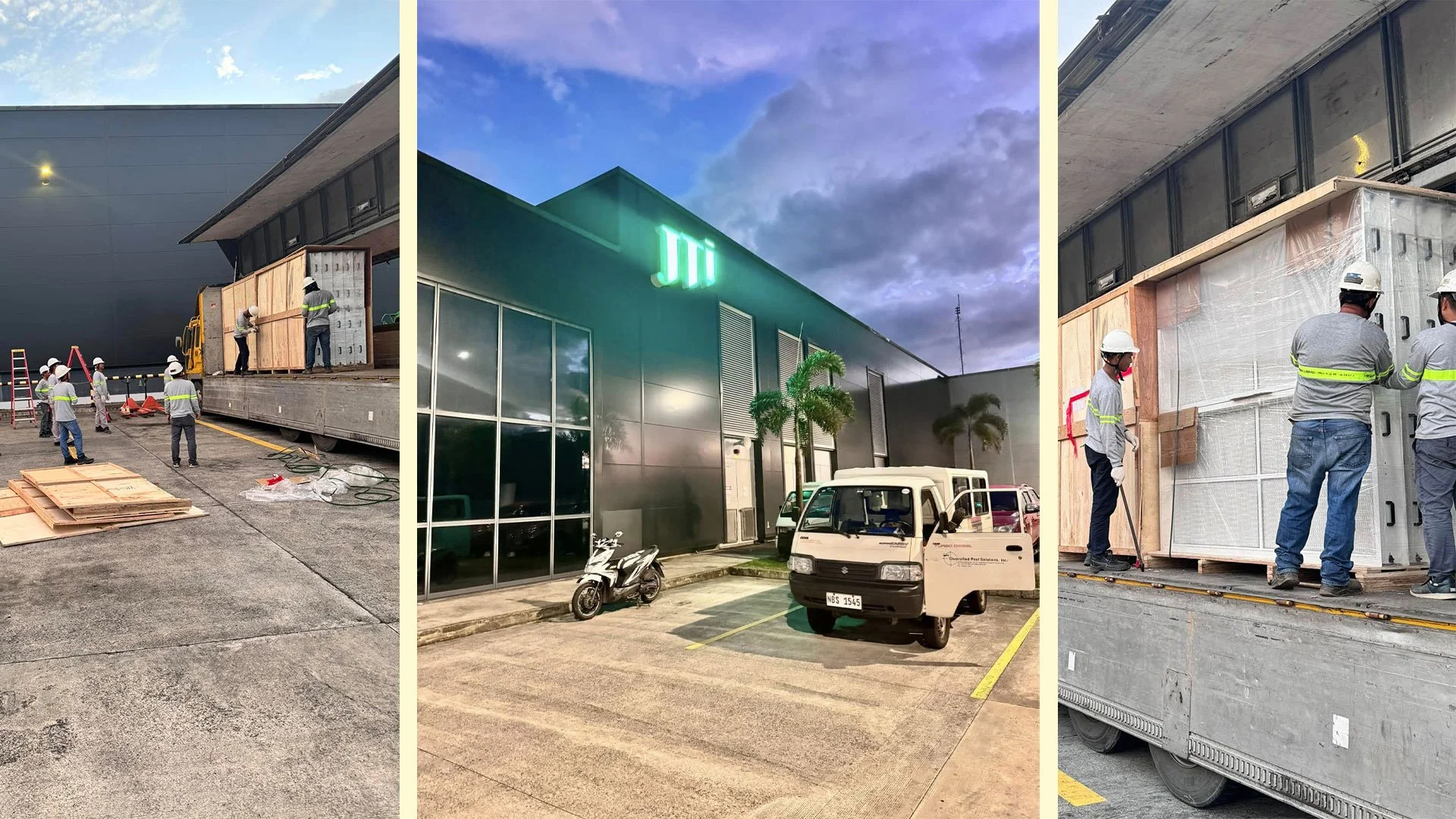 Delivered air filters and filter housing for the HVAC of this big industrial company in Calabarzon.