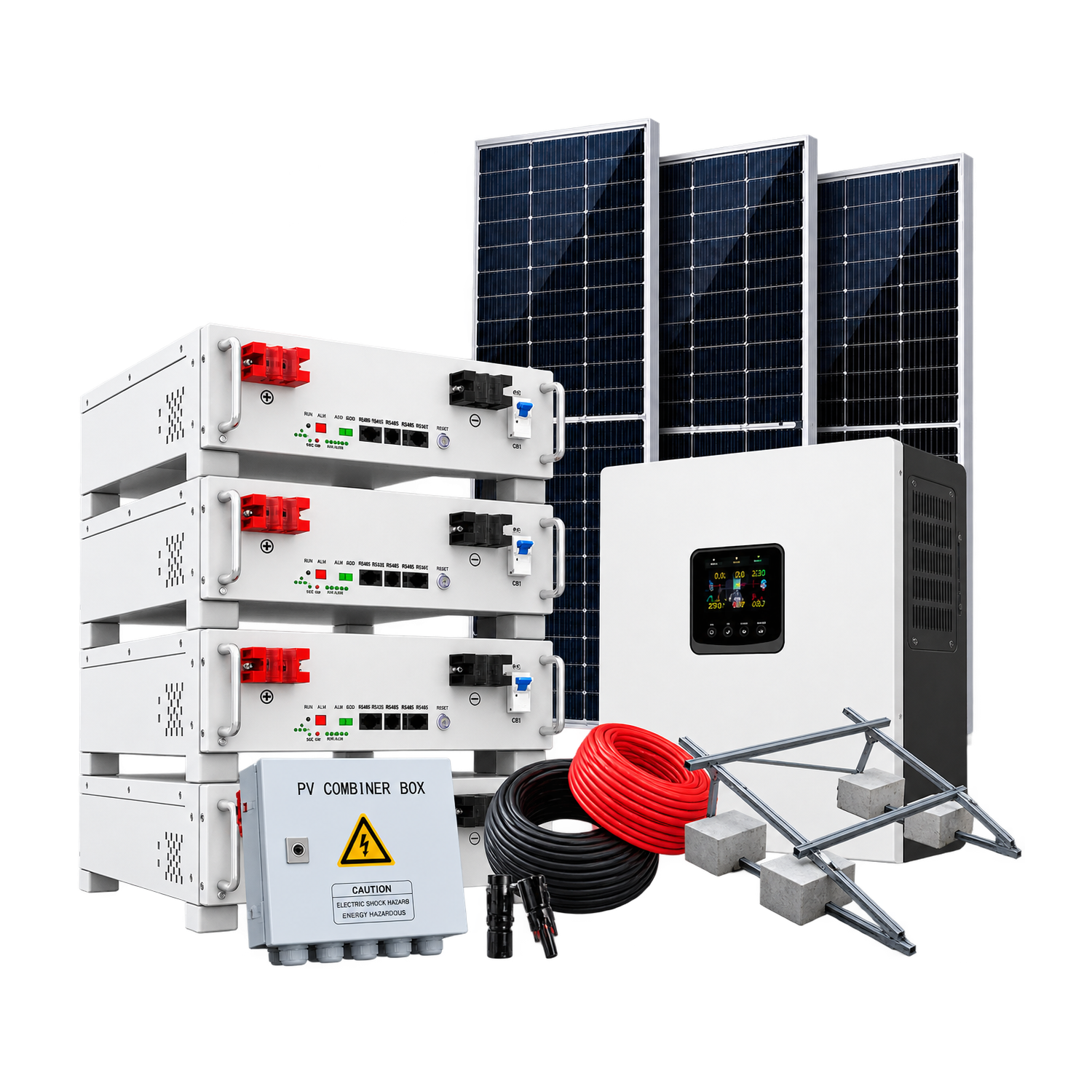 ZENITH All-in-One Solar Energy Storage System (ZAIO Series 5K–30K)