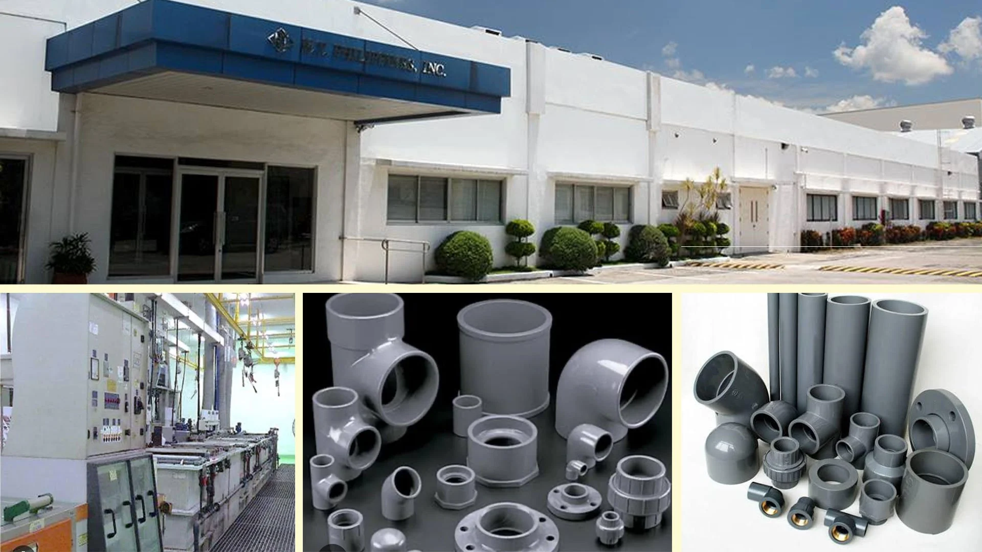 Delivered CPVC pipes, fittings, and ball valves that can withstand high temperature and high acidity liquid to this semiconductor company south of Luzon.