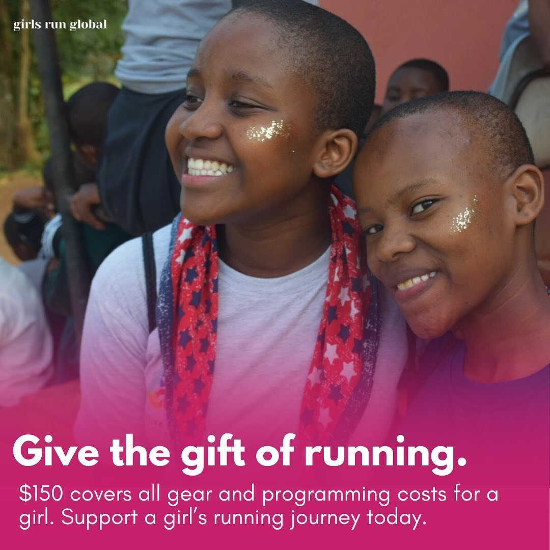 Happy December, which in our books marks the beginning of the holiday season. This year, consider giving the gift of running by supporting a girl&rsquo;s running journey. 

We are excited to be returning to @segaschooltz next summer to expand our ini