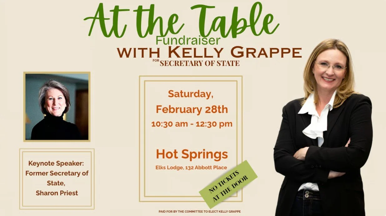 At the Table with Kelly Grappe for Secretary of State