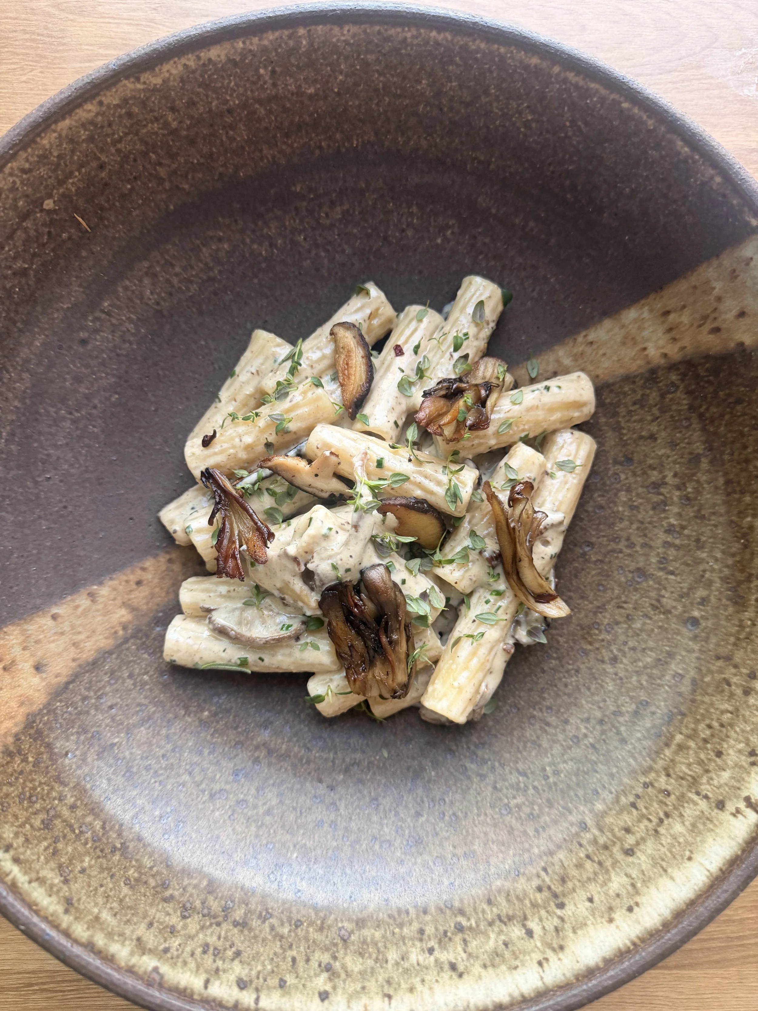 Mushroom Rigatoni