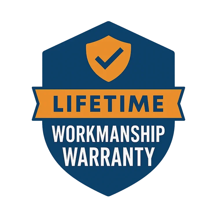 Weinstein Electric Lifetime Workmanship Warranty Badge