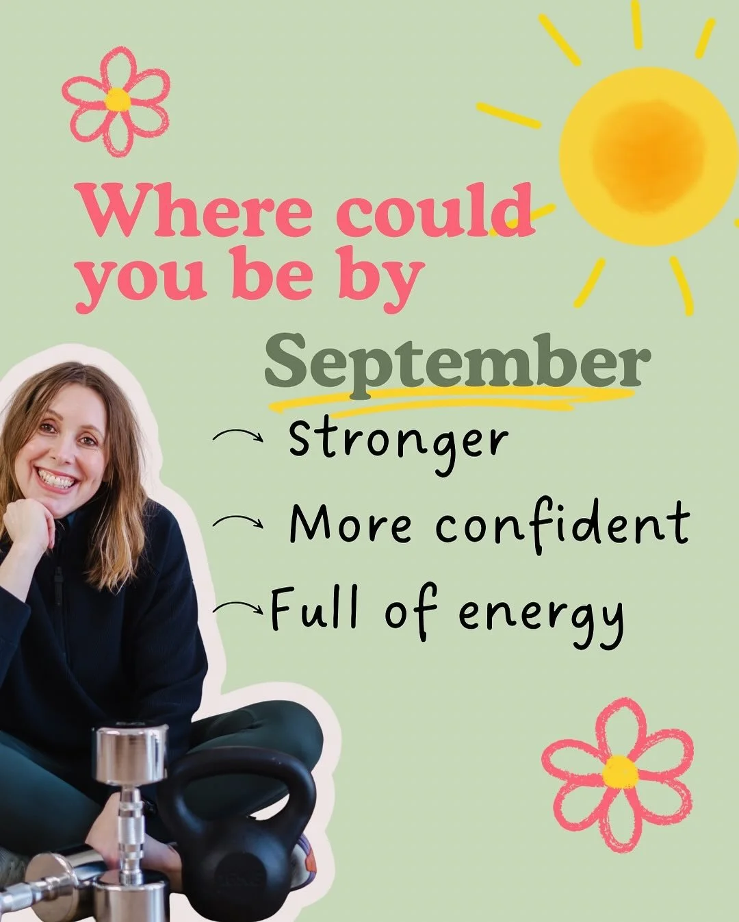 🌞 2 places left &ndash; Summer of Strong starts THIS WEEK! 🌞

If you&rsquo;ve been waiting for a sign&hellip; this is it 💪

&rarr; You&rsquo;ve been telling yourself you&rsquo;ll start soon
&rarr; You&rsquo;ve been seeing my posts
&rarr; You know 