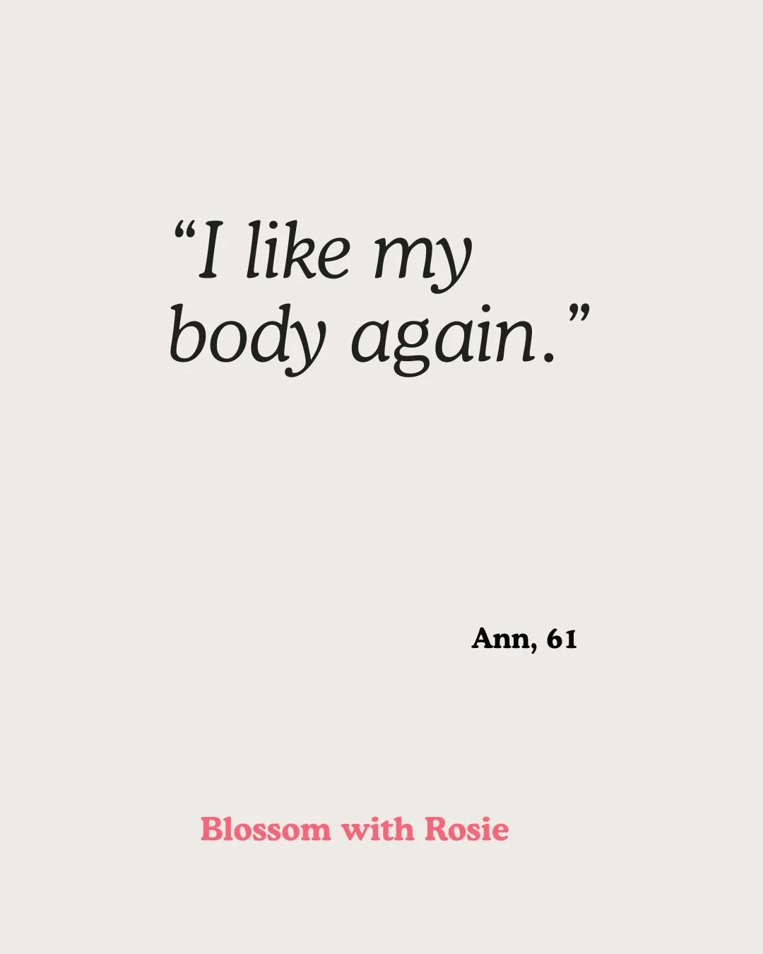I Like My Body Again: Ann's Story, 61