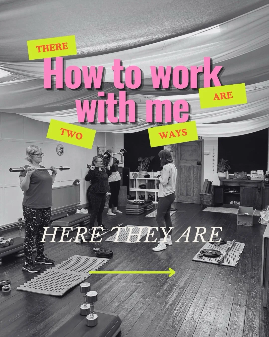 Pinning this so it&rsquo;s easy to find. Here&rsquo;s how you can actually work with me.

The main way in is Stronger, Fitter You. Small group strength training, max six women, Tuesday evenings at The Luna Shala in Ilkeston. It&rsquo;s for women in t